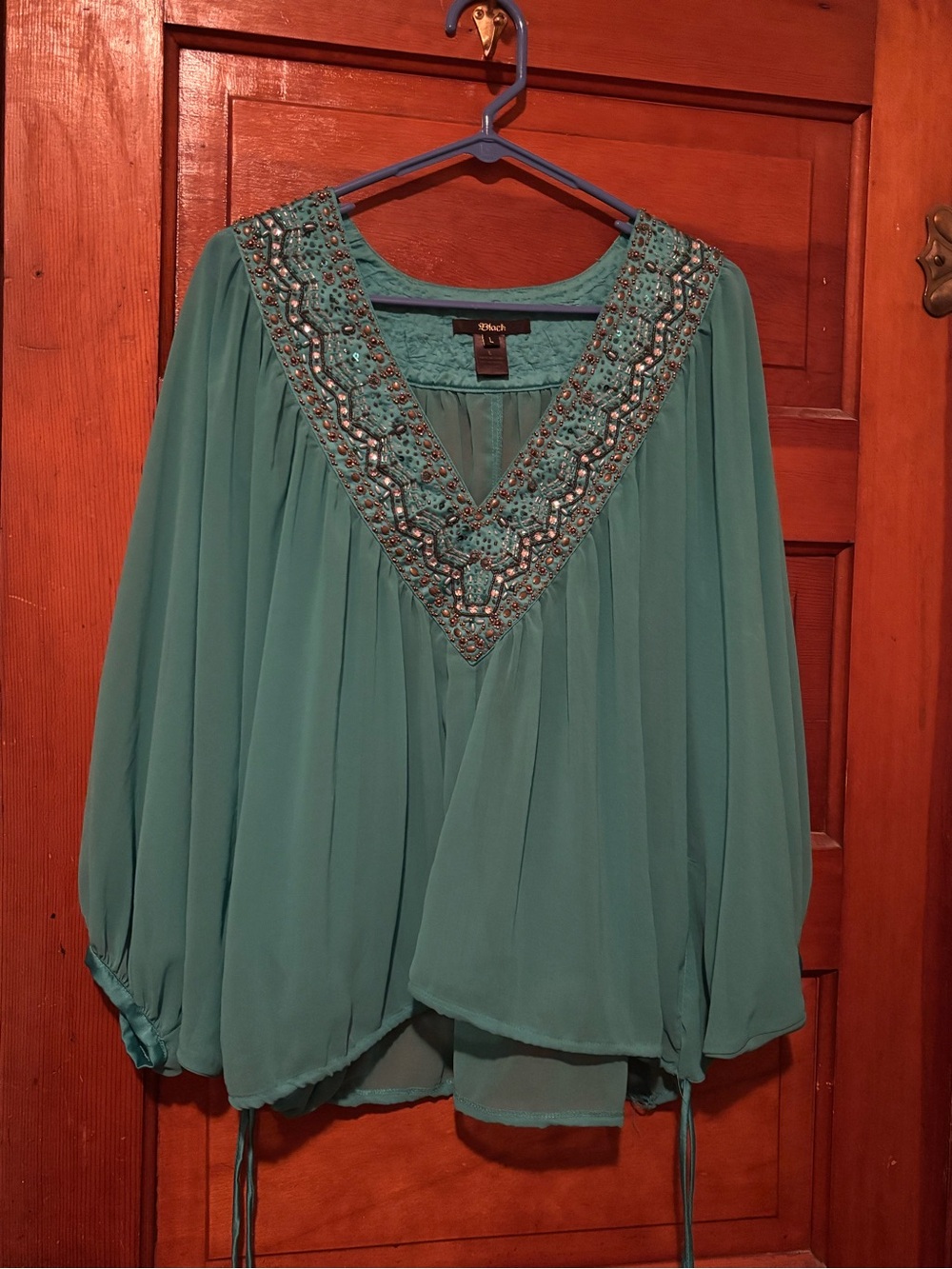 Buckle Brand Beaded Blouse